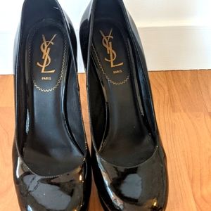 Yves Saint Laurent Ultra High Heels Patent Leather